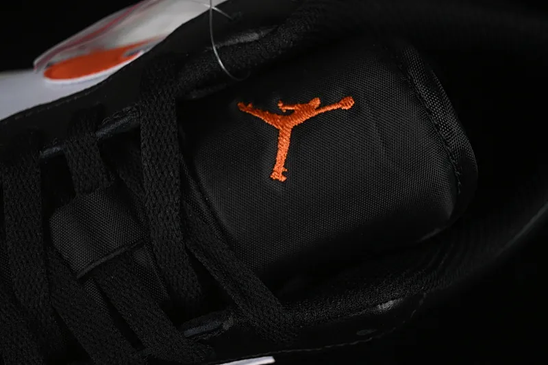 All categories Air Jordan Jordan series basketball shoes Air Jordan 1 Low Air Jordan 1 Low AJ1 Joe 1 black and white orange low-top retro culture basketball shoes 553558-081